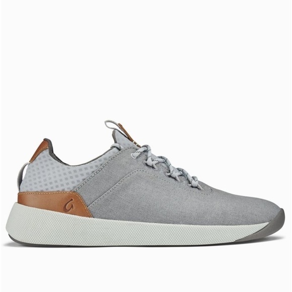 OluKai Men's Nanea Li Sneakers in Pale Gray Size 12 - Picture 11 of 12